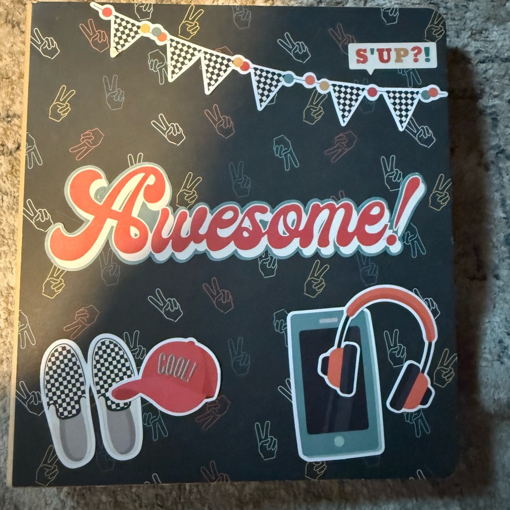 Awesome Boy Scrapbook